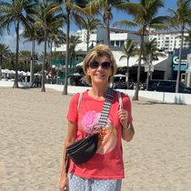 30 Kilometer nördlich von Miami: «Der Strand ist schon sehr schön hier», schwärmt Silvia Rymann.