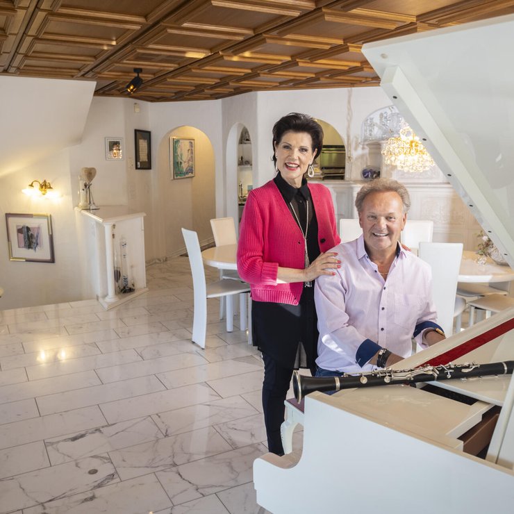Carlo Brunner, "Ländlerkönig", Erika Grab, Partnerin