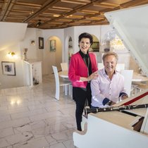 Die Geschwister Maja und Carlo Brunner arbeiten seit bald 40 Jahren zusammen. Ihr neuster Streich: ein Lied für HD Läppli.