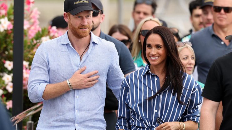 Eine grosse Reise steht an: Prinz Harrys Ehefrau, Herzogin Meghan, war seit dem Begräbnis der Queen nicht mehr in Grossbritannien.