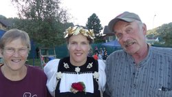 Jasmin Gäumann ist zum zweiten Mal Schwingerkönigin, ihre Eltern Elisabeth und Fritz Gäumann geben ihr Rückhalt.