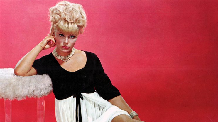 Die deutsche Antwort  auf Marilyn Monroe: Schauspielerin Elke Sommer in den 60er-Jahren.