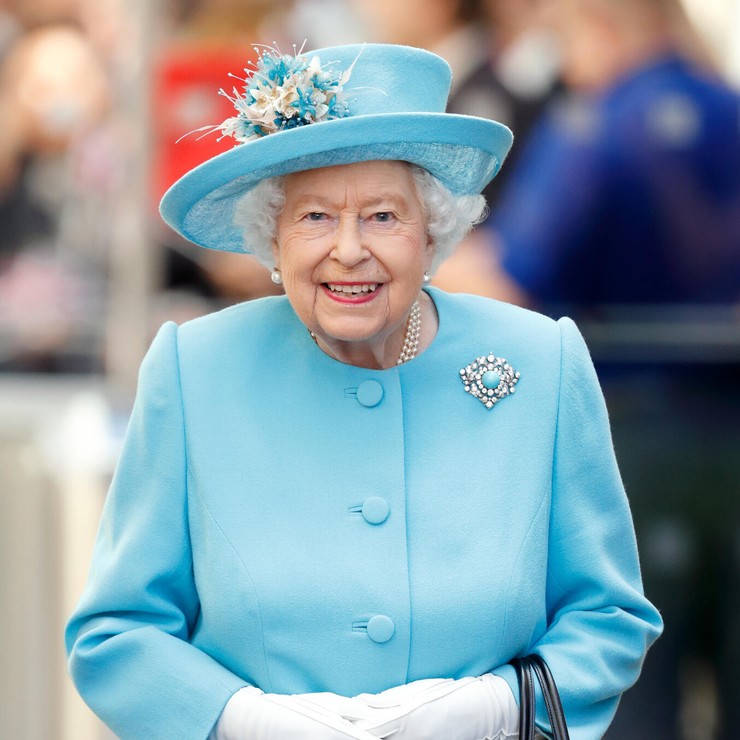 The Queen Visits The British Airways Headquarters To Mark Their Centenary