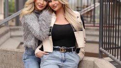 Mutter und Tochter: Marianne und Carina Cathomen (r.) zieht es gemeinsam auf die Showbühne.