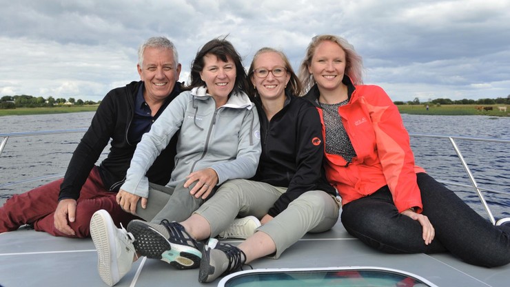 Roebi Koller und Familie