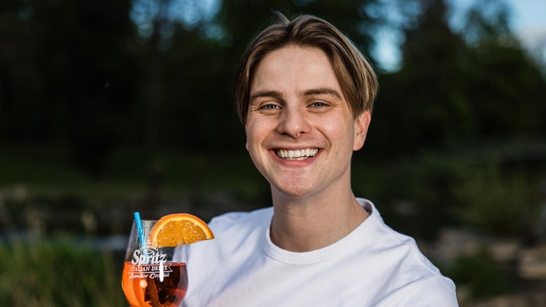 Aperol, Ouzo oder Glühwein: Es gibt kaum ein Getränk, das Vincent Gross noch nicht besungen hat.