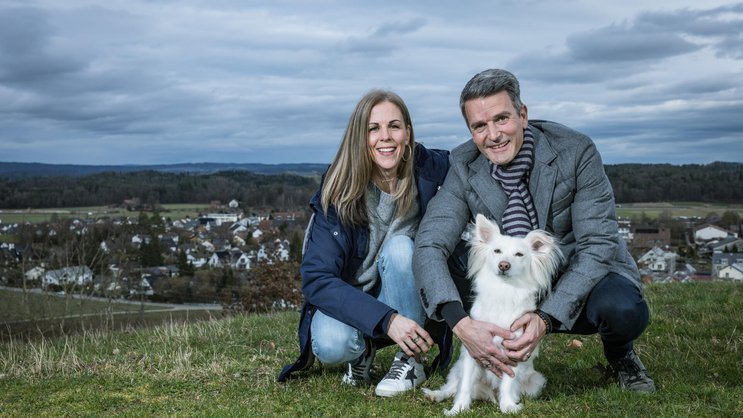 Bald steht das ­nächste Jubiläum an: Daniela und Paddy Kälin feiern 20 Jahre Eheglück.