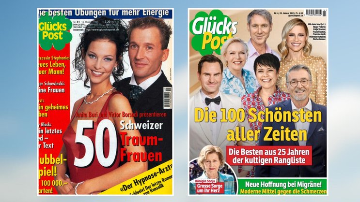 1999 erschien die erste Ausgabe (l.) mit dem Ranking – zum 25-jährigen Jubiläum gab es eine Spezialausgabe.