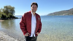 Der Bielersee ist für Pascal Silva ein Stück Heimat. Nur wenige Gehminuten entfernt wohnt er gemeinsam mit seiner Schwester im Elternhaus in Ipsach.