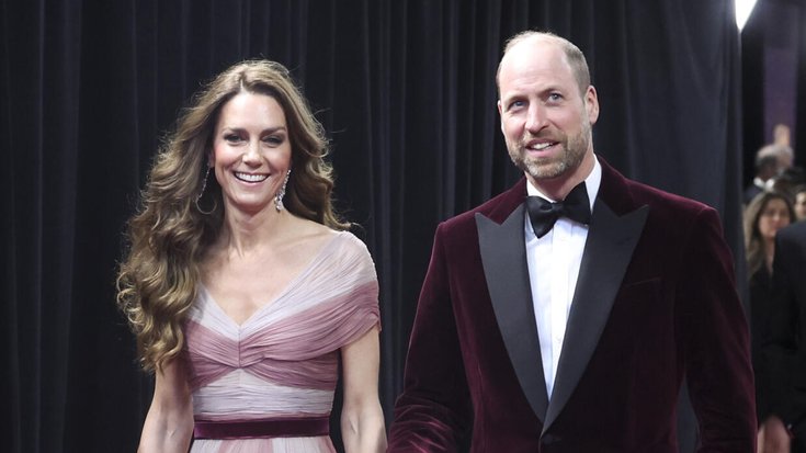 Kate und William bei den BAFTA Awards, London