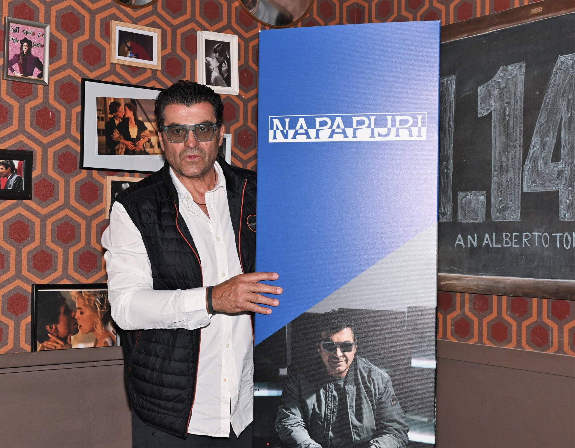 Milan,Italy 1.14 AN ALBERTO TOMBA STORY photocall Alberto Tomba