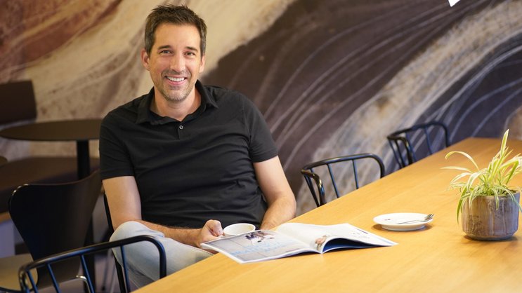 Den ersten Kafi des Tages gibt es für Claudio Minder erst nach einer Sporteinheit in der Früh.