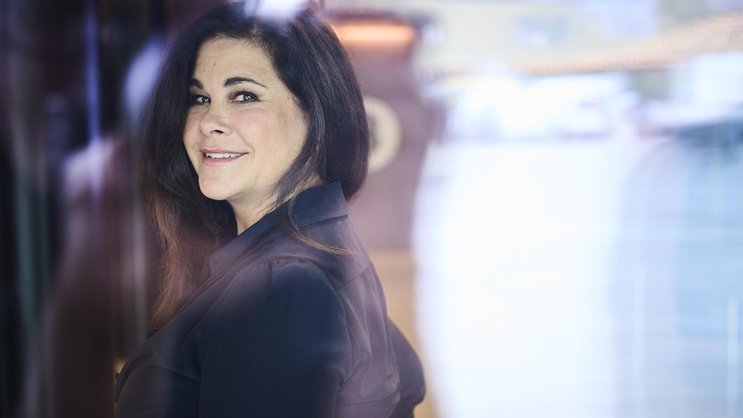 Schauspielerin Tonia Maria Zindel steht zurzeit im Bernhard Theater Zürich auf der Bühne.
