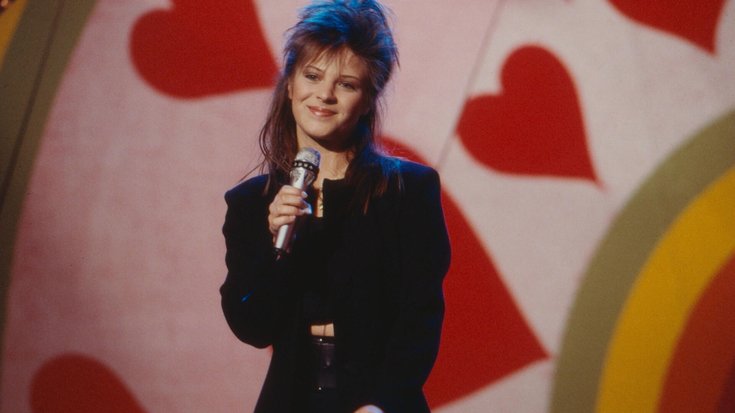 Nicki, deutsche Schlagersängerin und Komponistin, Deutschland 1989. German schlager singer and composer Nicki, Germany