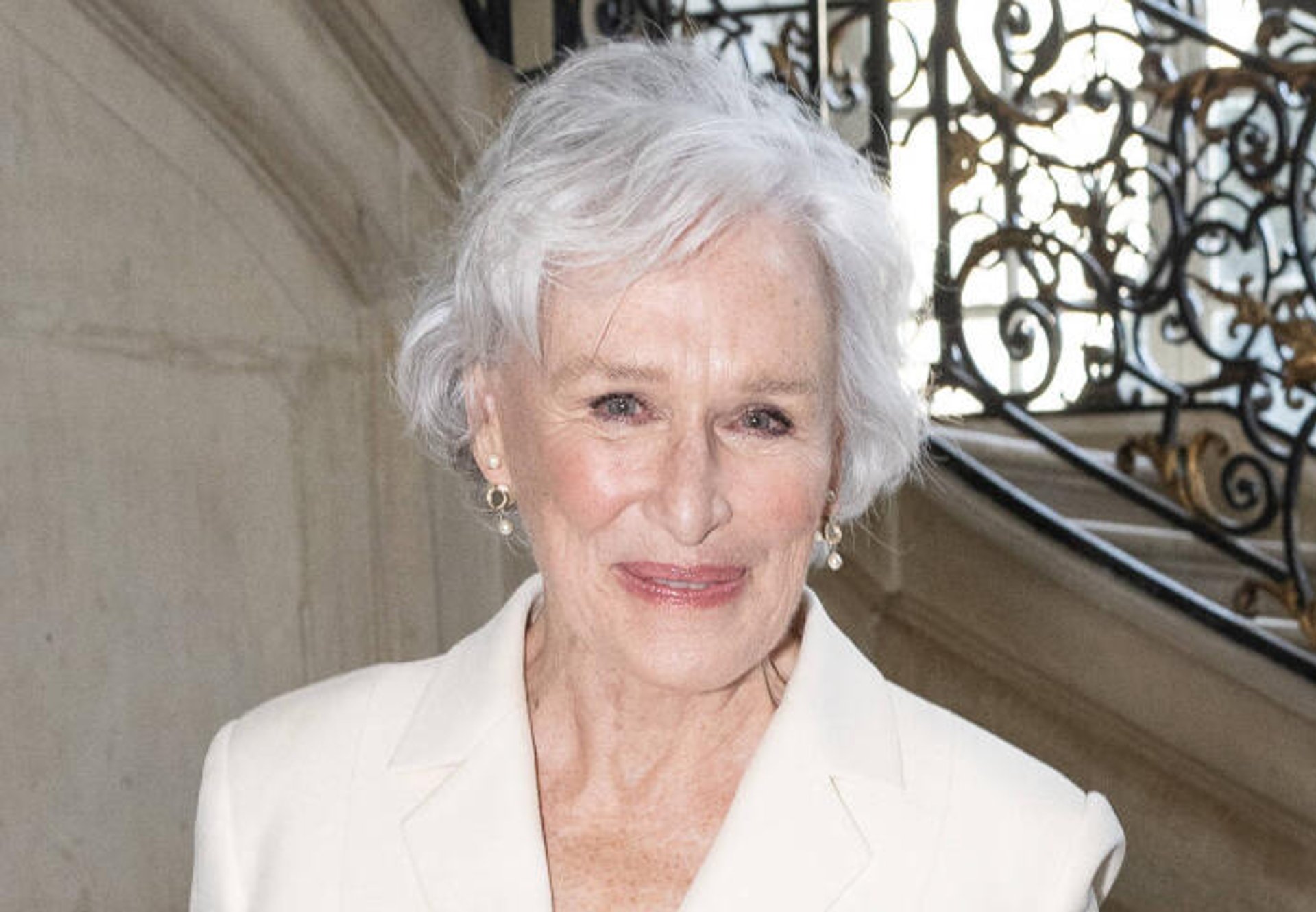 PFW - Dior Photocall Glenn Close and her daughter Annie Maude Starke attend the Christian Dior Haute Couture Spring/Summ