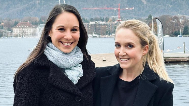 Ramona Fattini (l.) und Sabrina Kern haben sich an der Zürcher Schauspielschule kennengelernt.