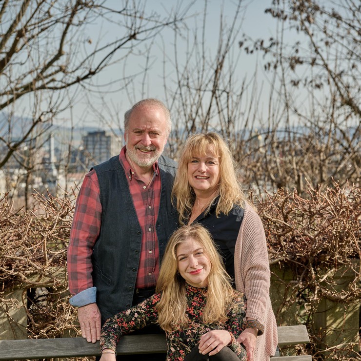 Peter Reber und Familie