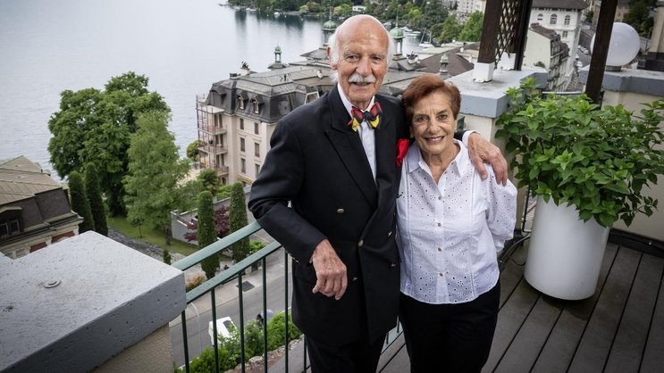 Kathrin Mosimann musste ­daheim oft auf ihren Mann, den Starkoch Anton Mosimann, verzichten. Doch an Treffen mit berühmten Persönlichkeiten hat sie ihn stets gern begleitet.