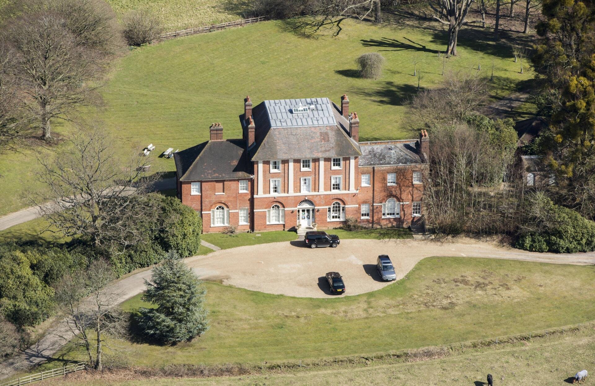 RECORD DATE NOT STATED Forest Lodge, formerly known as Holly Grove, Windsor Great Park, Berkshire, 2018. Creator: Histor