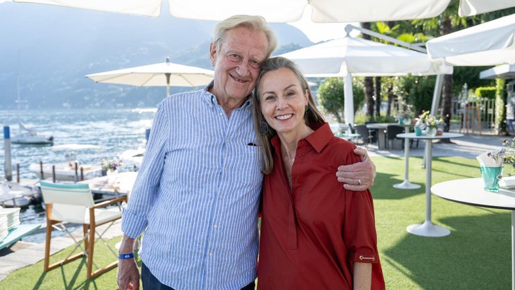Er sei «wahnsinnig ­gesegnet», dass ihn die Liebe nochmals ­gefunden habe, sagt Freddy Burger. Seit 2019 ist er mit Isabella, einer Psychologin, verheiratet.