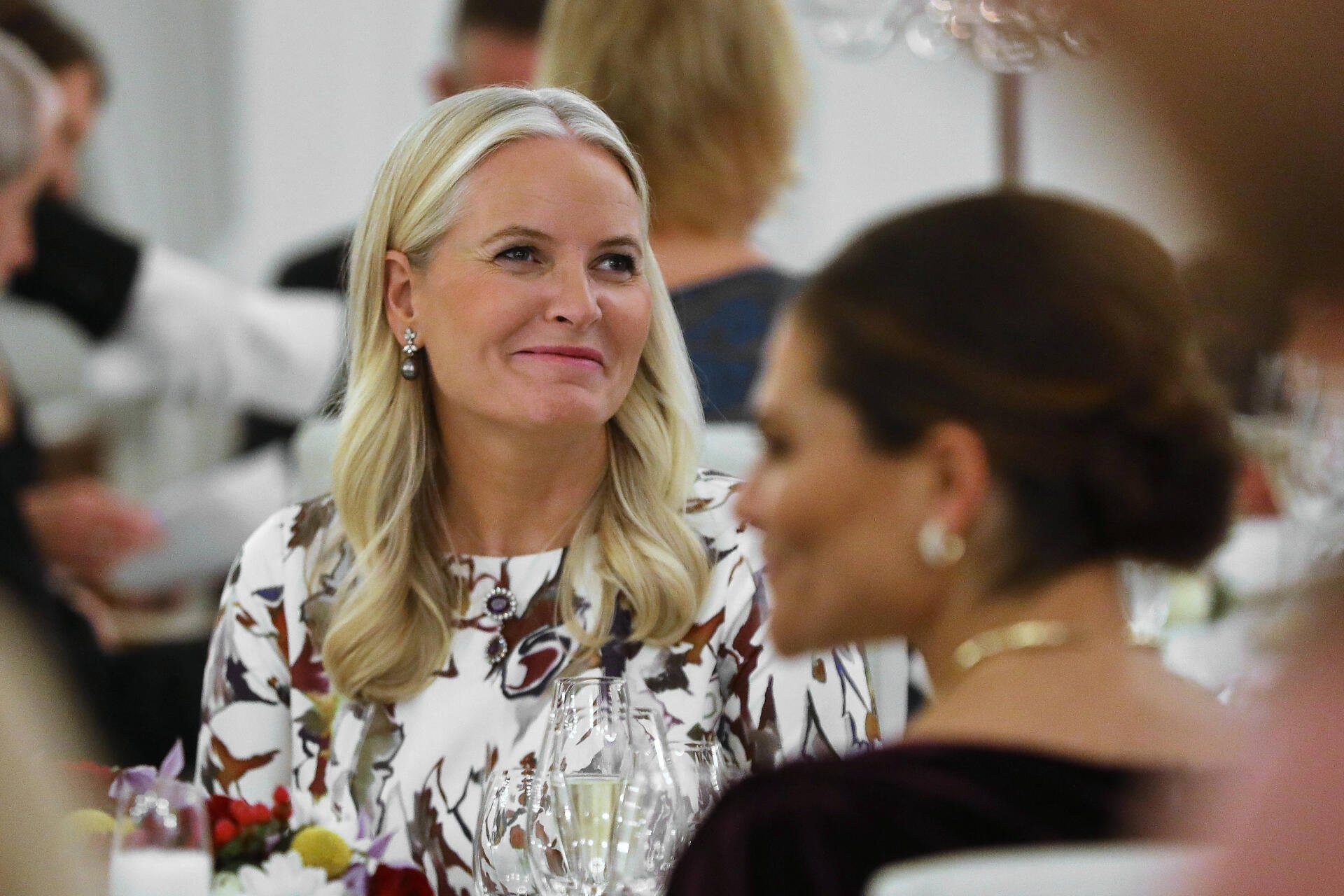 Berlin, Deutschland, 21.10.2024: Schloss Bellevue: Abendessen anlässlich des 25. Jubiläums der Nordischen Botschaften: M