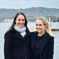 Ramona Fattini (l.) und Sabrina Kern haben sich an der Zürcher Schauspielschule kennengelernt.