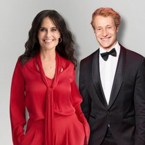 Haben allen Grund zu strahlen: Sandra Studer und Marco Odermatt sind die Schönsten der Schweiz.