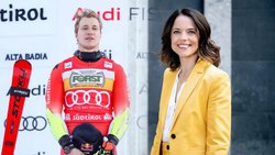 Führen das Ranking an: Mona Vetsch und Marco Odermatt.