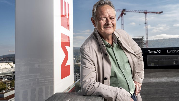 Noch bis im Mai steht Thomas Bucheli regelmässig auf dem «Meteo»-Dach.