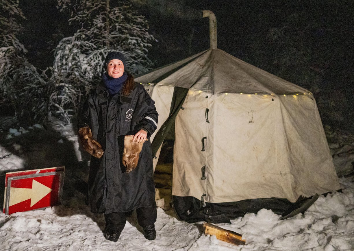 Ingrid Alexandra besucht die Finnmark, Tag 1