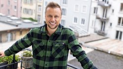 Jan Fitze zu Hause in Zürich. «Wenn ich nach den Drehs nach Hause komme, fällt die ganze Spannung ab und ich bin etwa einen Tag lang nicht ansprechbar.»