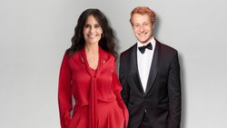 Haben allen Grund zu strahlen: Sandra Studer und Marco Odermatt sind die Schönsten der Schweiz.