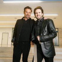 Grossauftritt bei Albi’s Country Festival im Zürcher Hallenstadion am Samstag, 28. März: Mundart-Star Florian Ast (l.) und Bariton-Stimme Florian Fox.