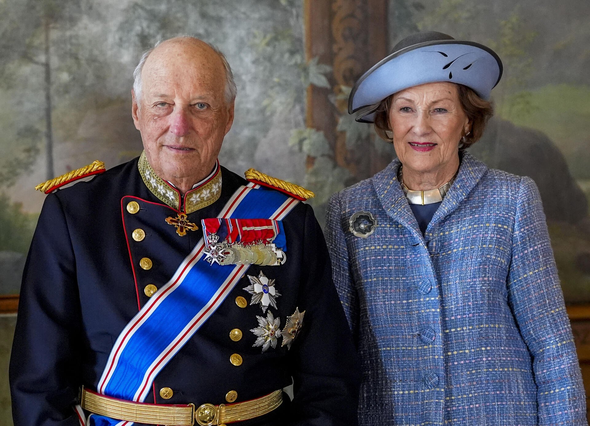 Die norwegische Königsfamilie empfängt die isländische Präsidentin zum Staatsbesuch in Norwegen, Tag 1