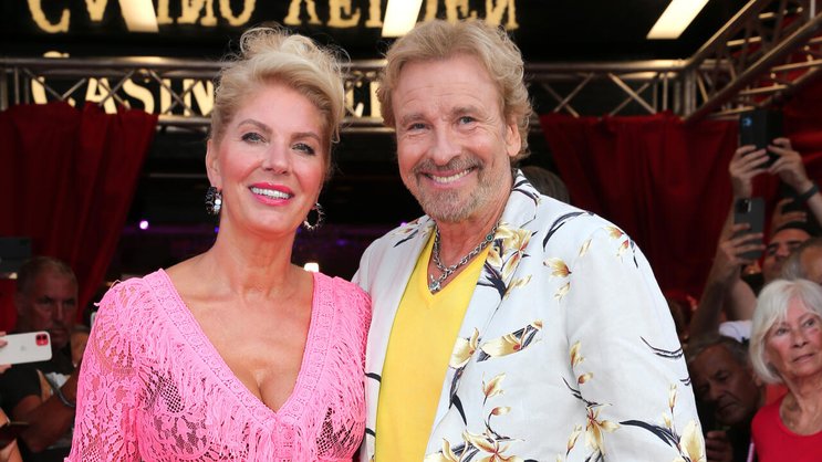 Unzertrennlich: der einstige «Wetten, dass ..?»-Star und die Fernsehfrau aus dem Schwarzwald.