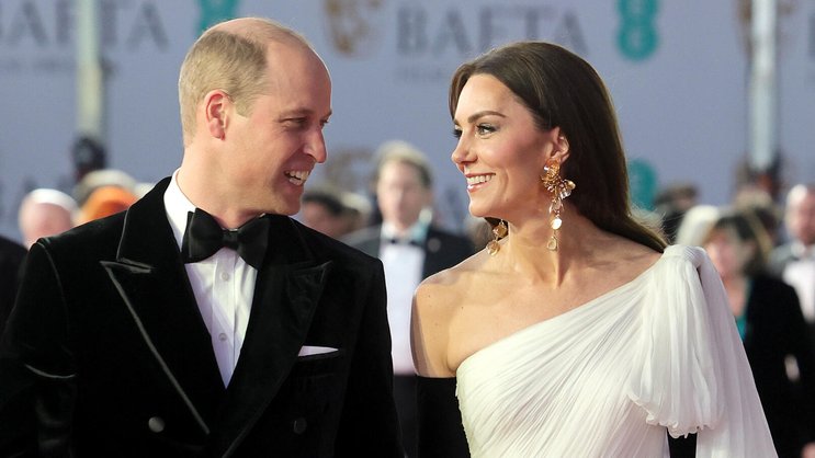 Prinz William und Prinzessin Kate schreiten in eine glückliche und hoffentlich sorgenfreie Zukunft.