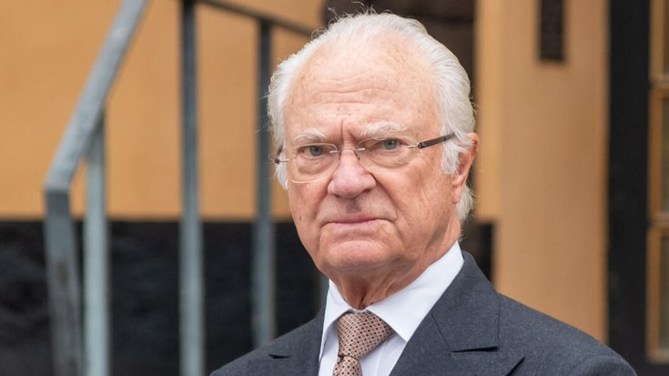Carl Gustaf, Victoria und Christina bei einem Seminar in Stockholm