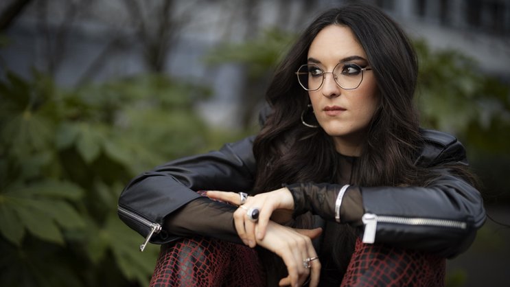 Veronica Fusaro singt ihr Lied «Alice» am 14. Mai im zweiten ESC-Halbfinale.