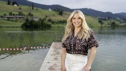 Schon als Kind ging Beatrice Egli im Hüttnersee in ­Richterswil ZH baden.